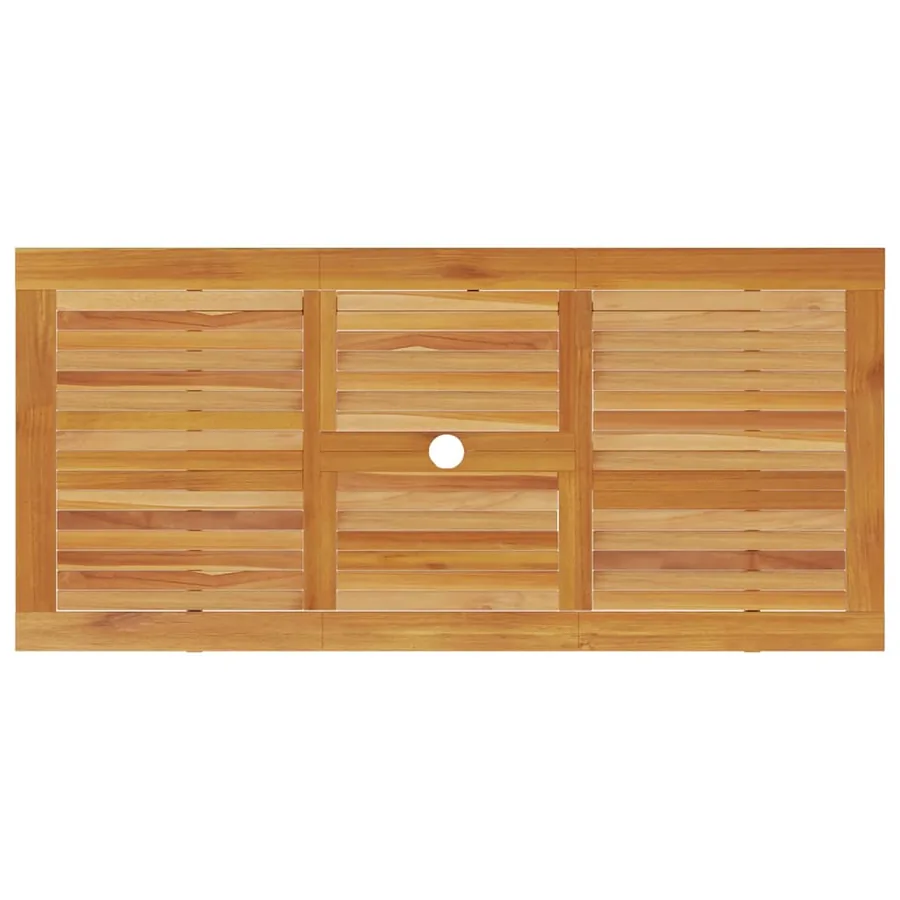 Ensemble de salle à manger pour jardin 5 pcs Marron - 10