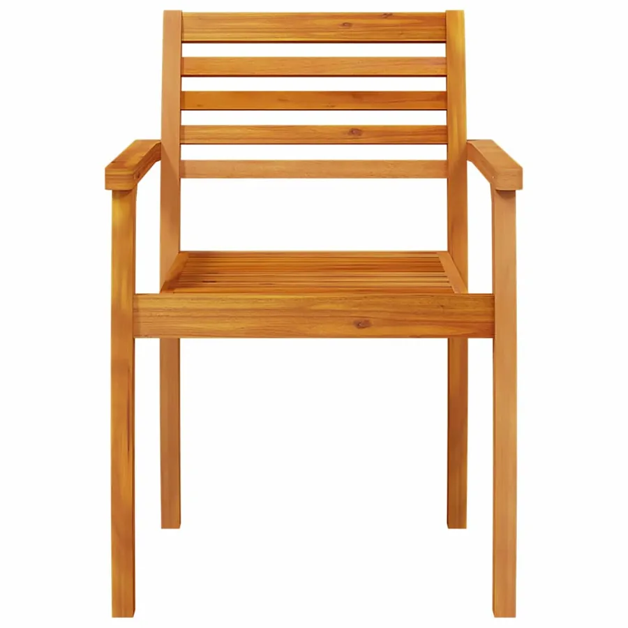 Ensemble de salle à manger pour jardin 3 pcs Marron - 7