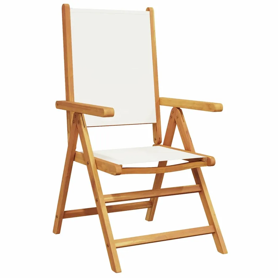 Ensemble de salle à manger pour jardin 7 pcs Blanc crème - 6