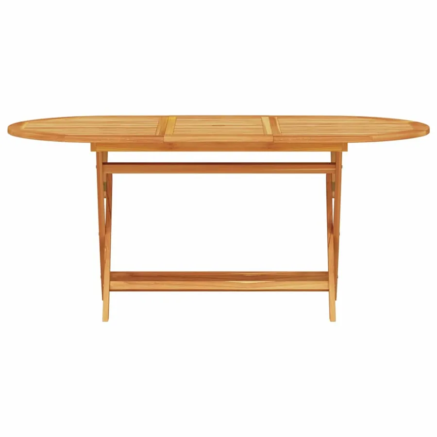 Ensemble de salle à manger pour jardin 7 pcs Marron - 9