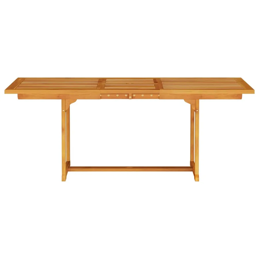 Ensemble de salle à manger pour jardin 7 pcs Marron - 9