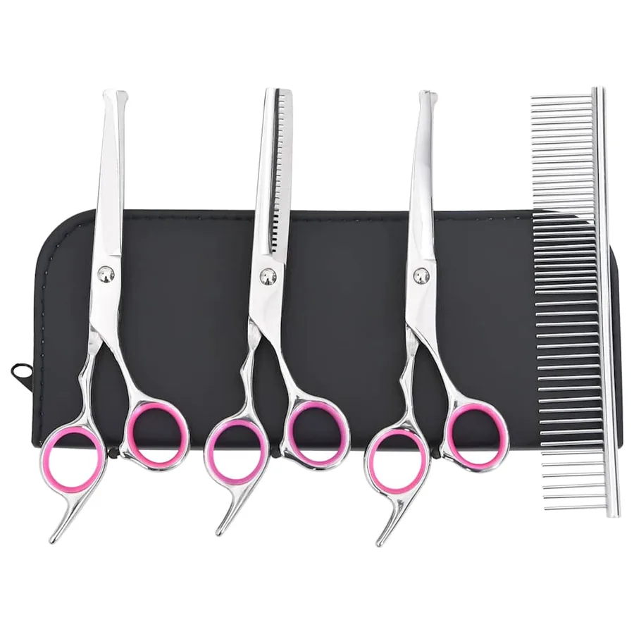 Ensemble de ciseaux de toilettage pour chien 4 pcs - 3