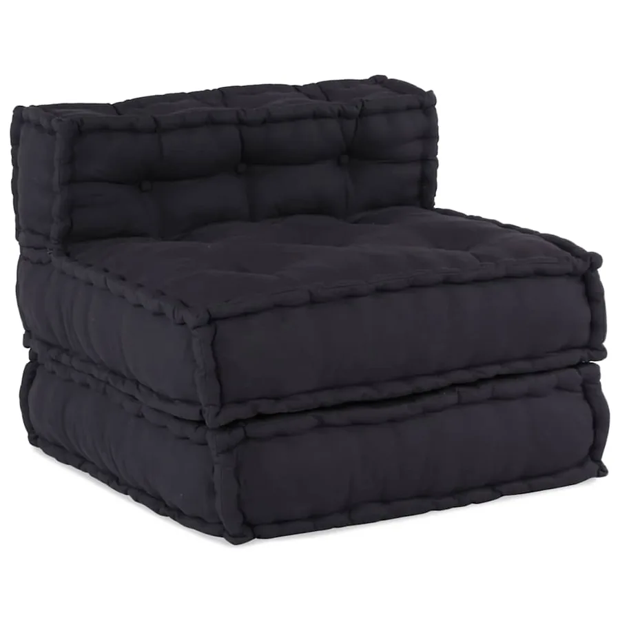 Canapé modulaire anthracite 70x70x54 tissu - 2