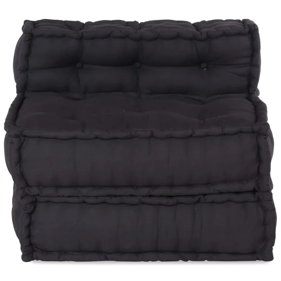 Canapé modulaire anthracite 70x70x54 tissu - 4