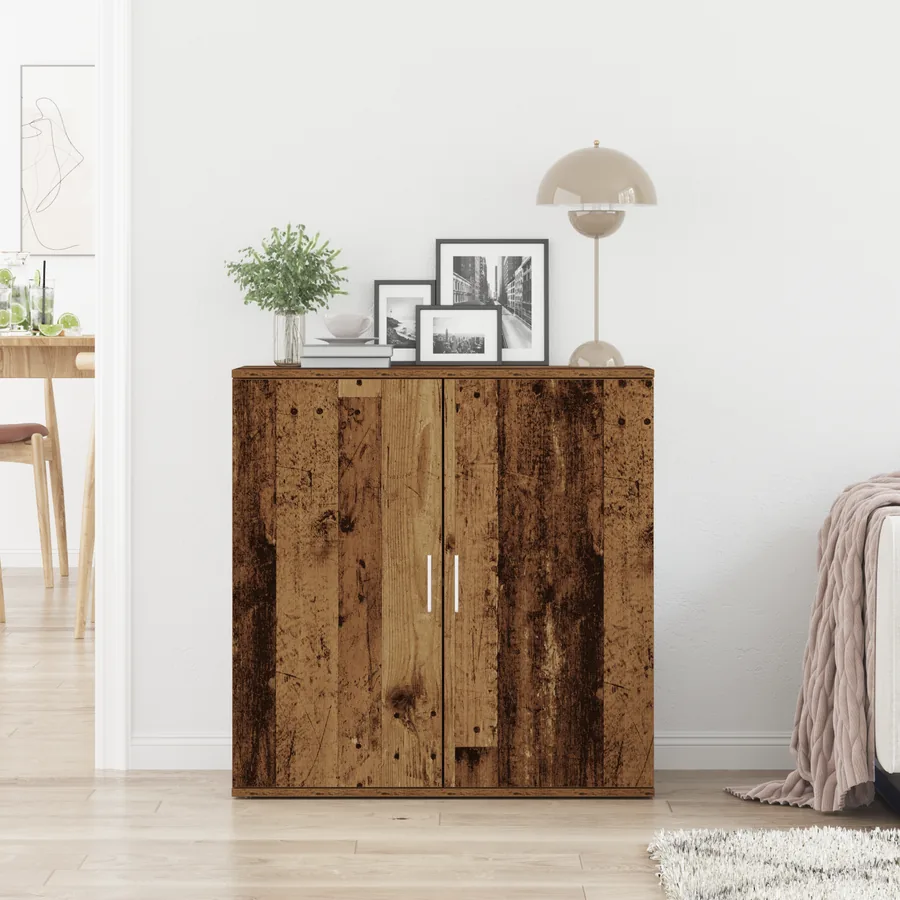 Buffet Bois ancien 79 x 38 x 80 cm Bois d'ingénierie - 4