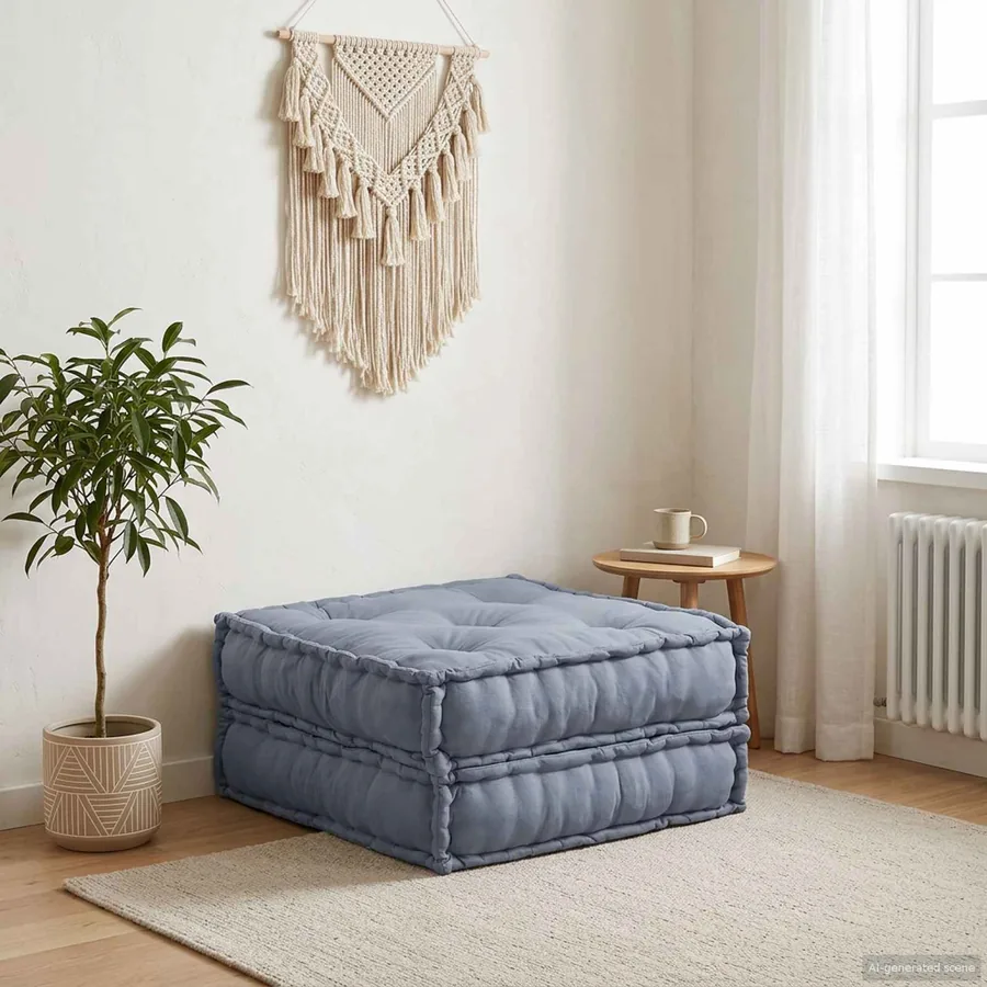 Unité de canapé modulaire Gris 70 x 70 x 36 cm Tissu
