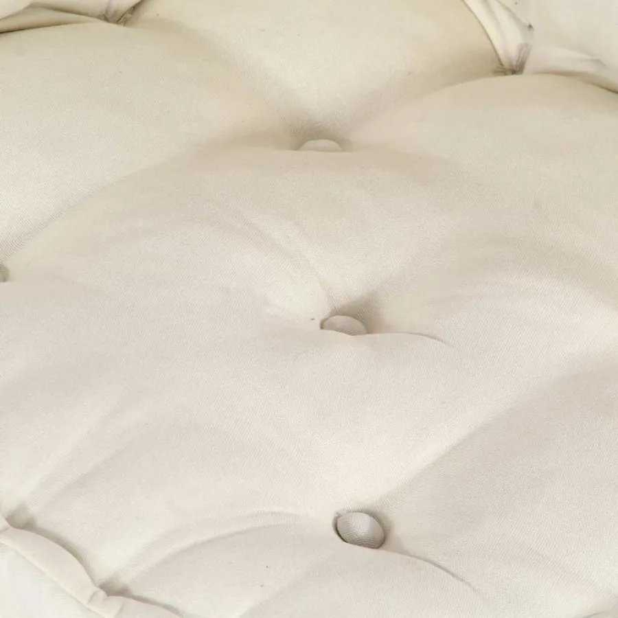 Unité de canapé modulaire 4 pcs Crème Tissu - 10