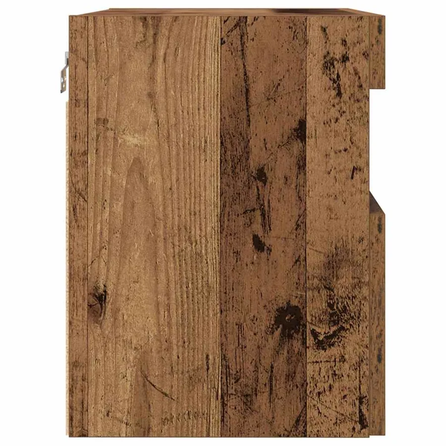 Meuble TV mural Bois ancien 60 x 30 x 40 cm Bois d'ingénierie - 10