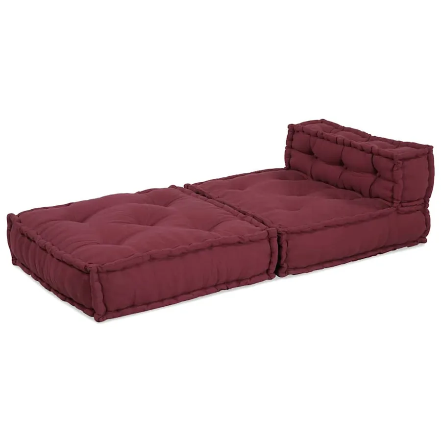 Canapé modulaire marron 70x70x54 tissu - 5