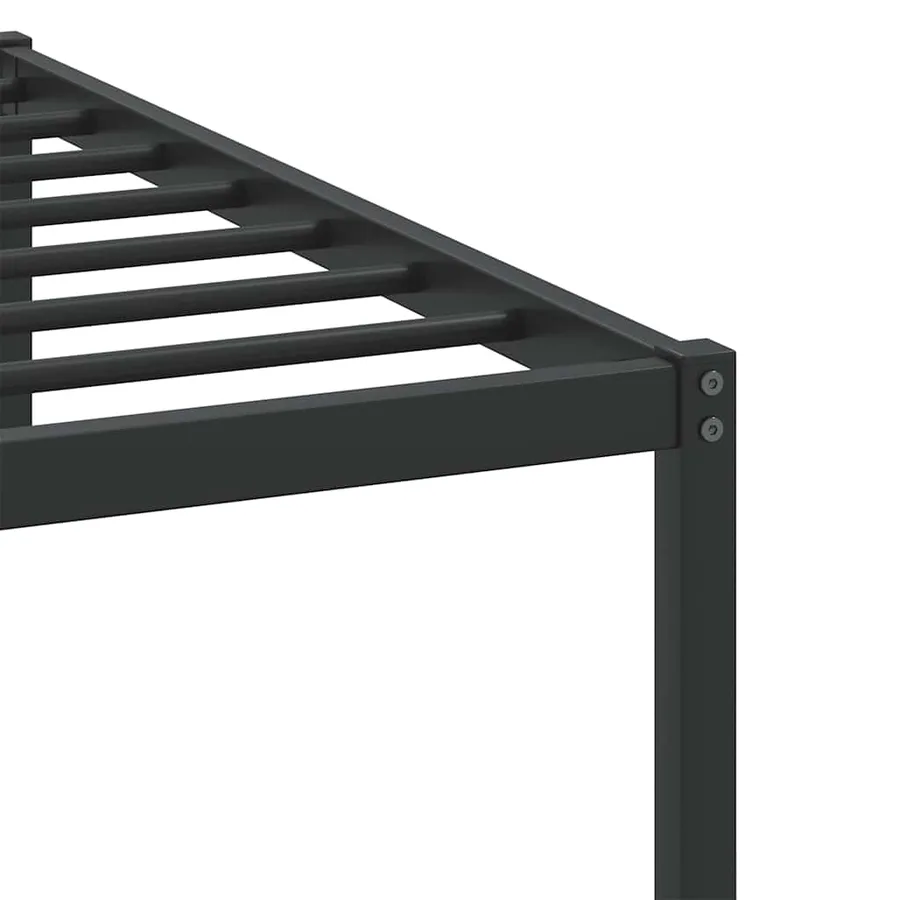 Cadre de lit sans matelas chêne marron 107x203 cm - 10
