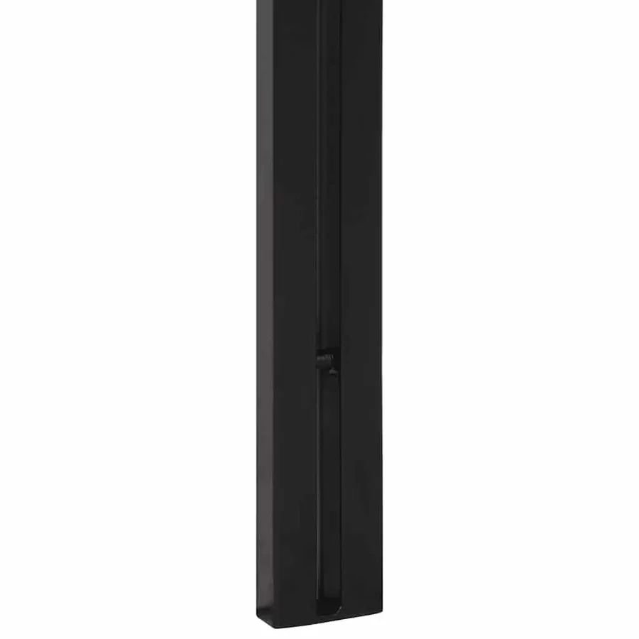 Tête de lit 120 cm bois massif récupéré et fer - 8