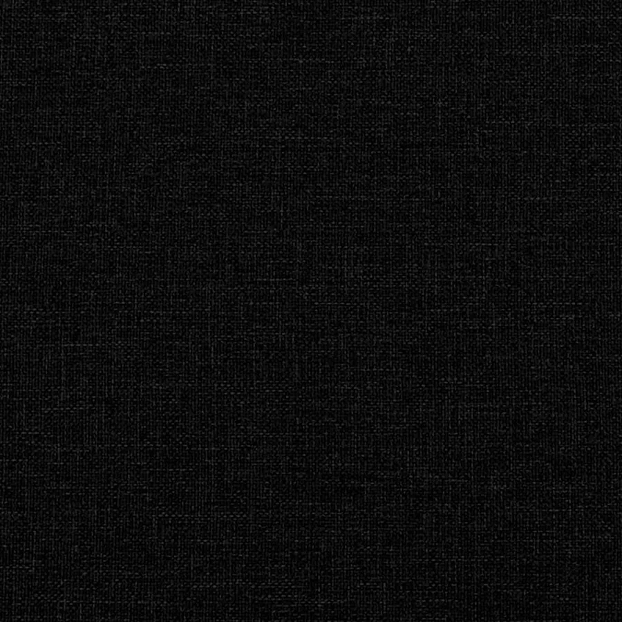 Chaises à manger lot de 6 noir tissu - 8
