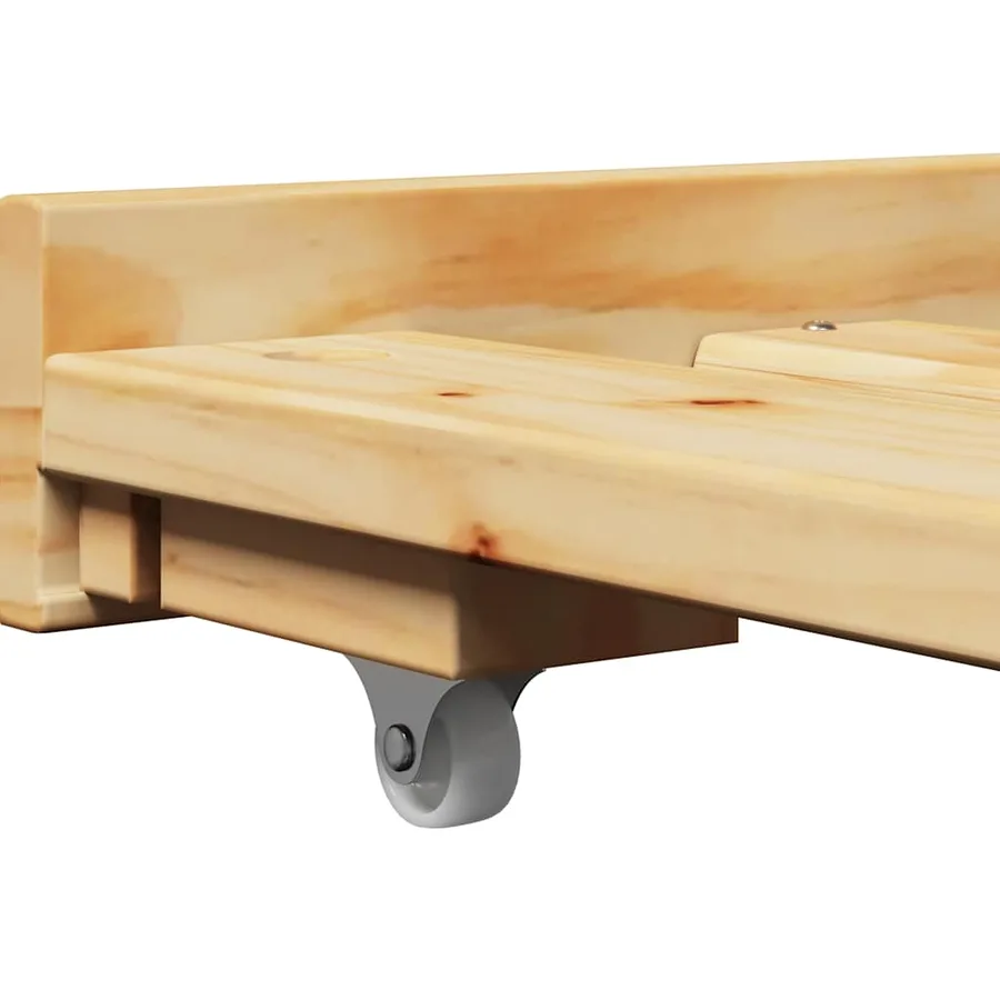 Lit de jour avec gigogne sans matelas IRUN 90x200 cm - 12