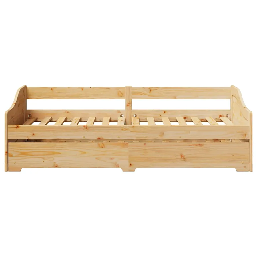 Lit de jour avec gigogne sans matelas IRUN 90x200 cm - 7