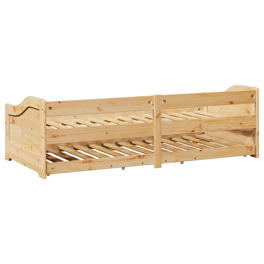 Lit de jour avec gigogne sans matelas IRUN 90x200 cm - 9