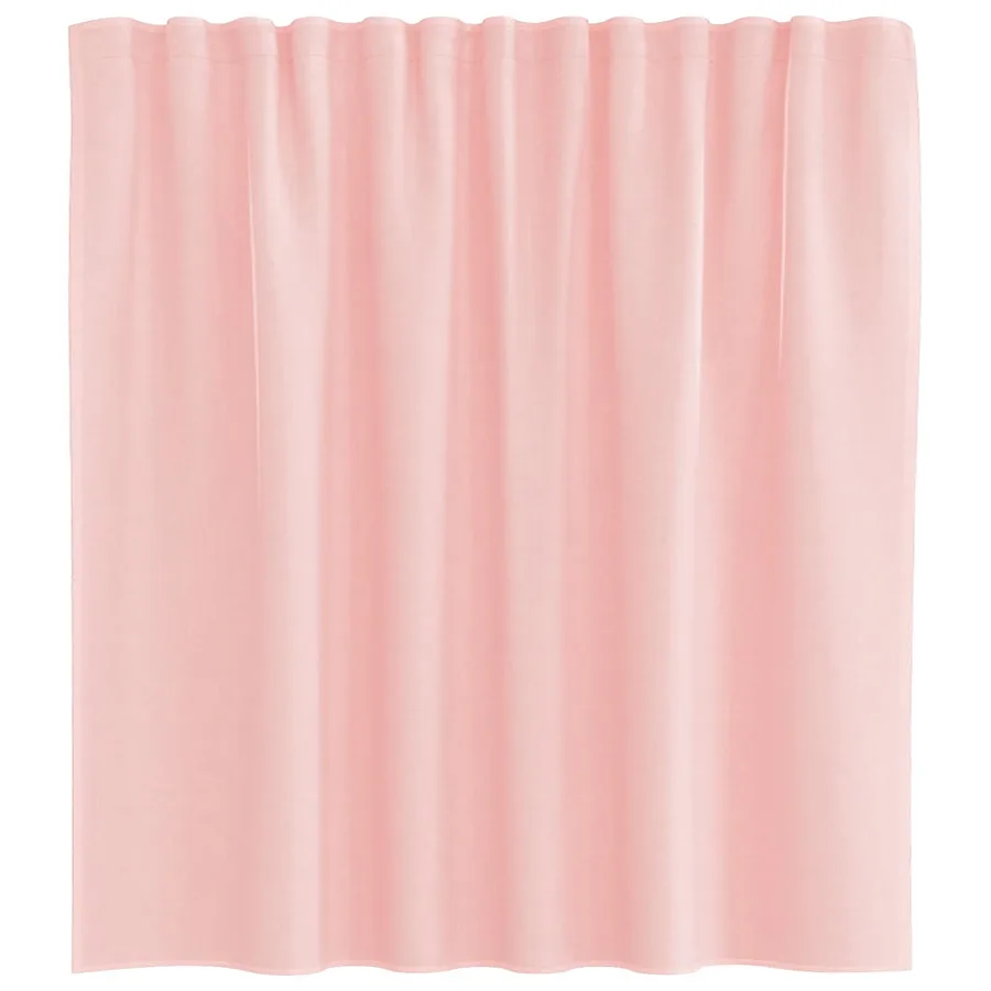 Rideaux en voile avec boucles 2 pcs rose 140x140 cm - 4