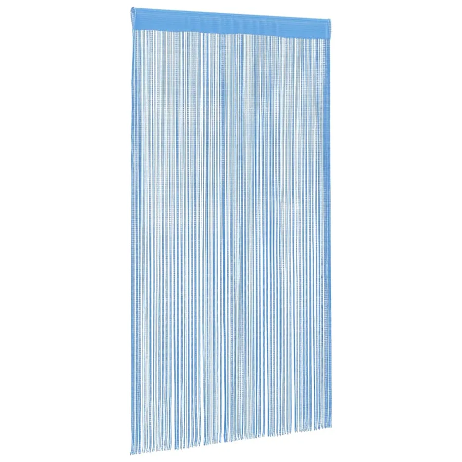 Rideaux à fils 2 pcs bleu clair 100x250 cm - 3