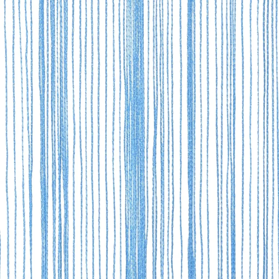 Rideaux à fils 2 pcs bleu clair 100x250 cm - 8