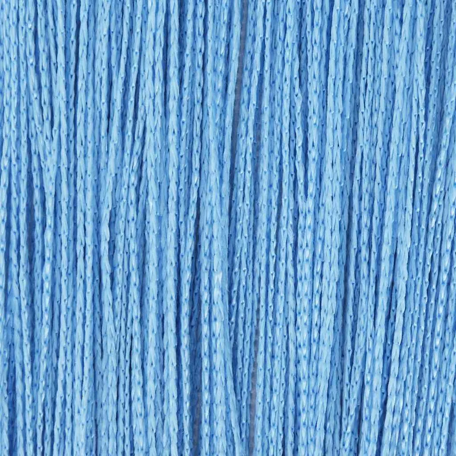 Rideaux à fils 2 pcs bleu clair 100x250 cm - 9