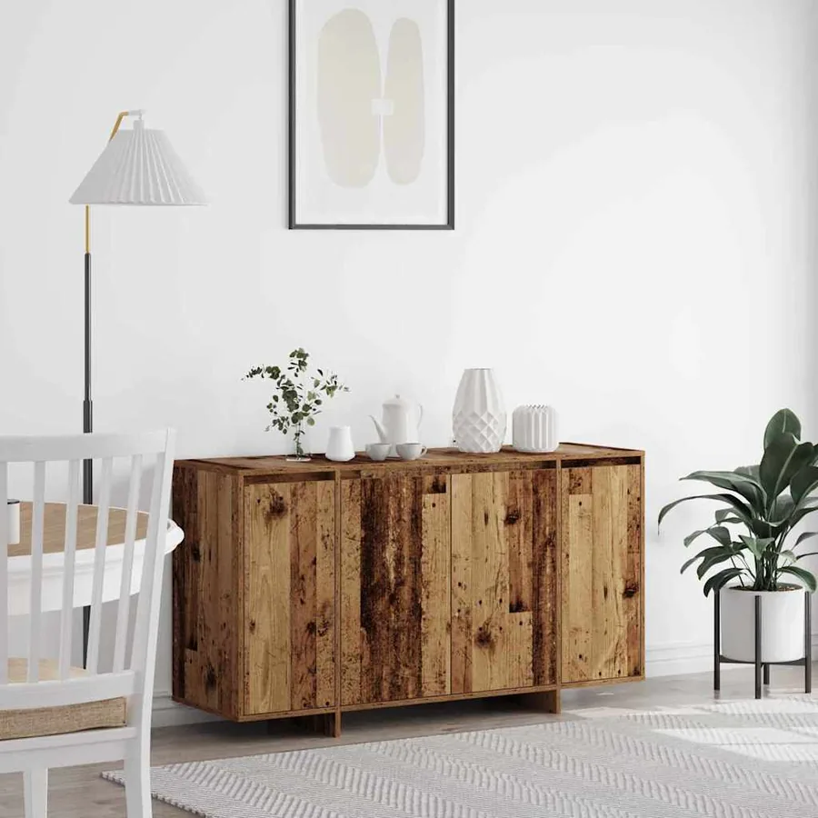 Buffet Bois ancien 135 x 41 x 75 cm Bois d'ingénierie