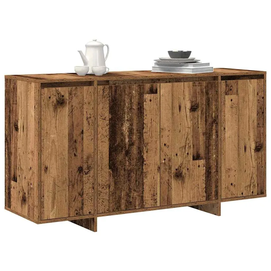 Buffet Bois ancien 135 x 41 x 75 cm Bois d'ingénierie - 3