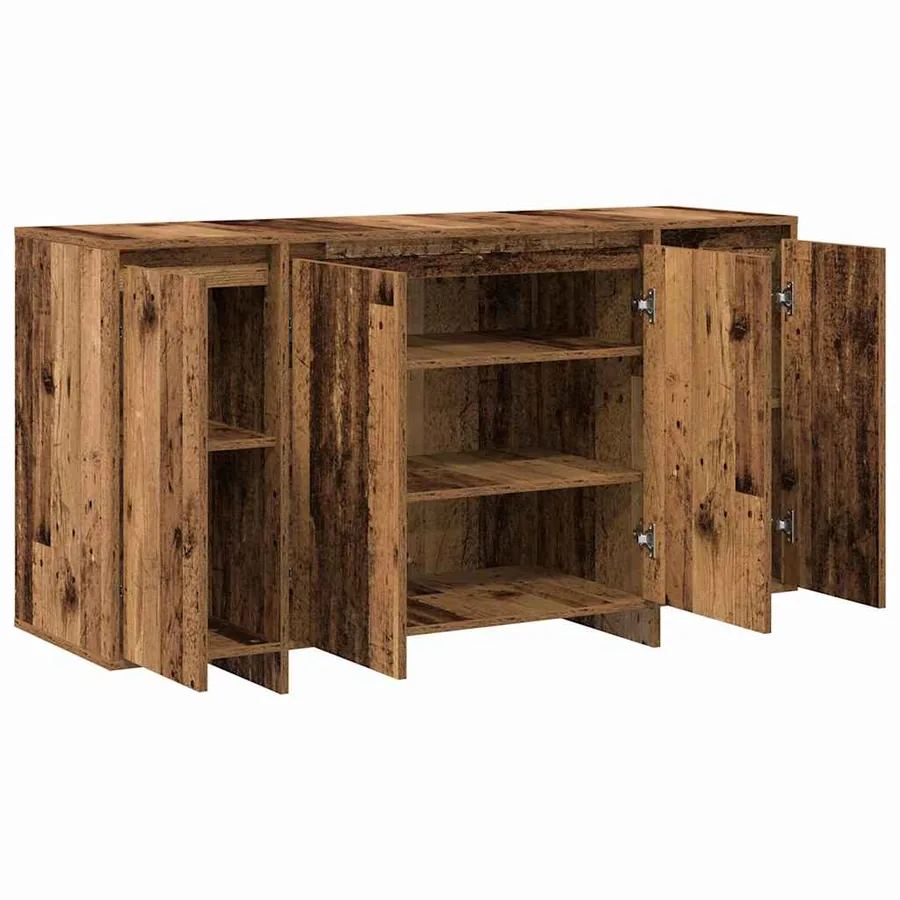 Buffet Bois ancien 135 x 41 x 75 cm Bois d'ingénierie - 5