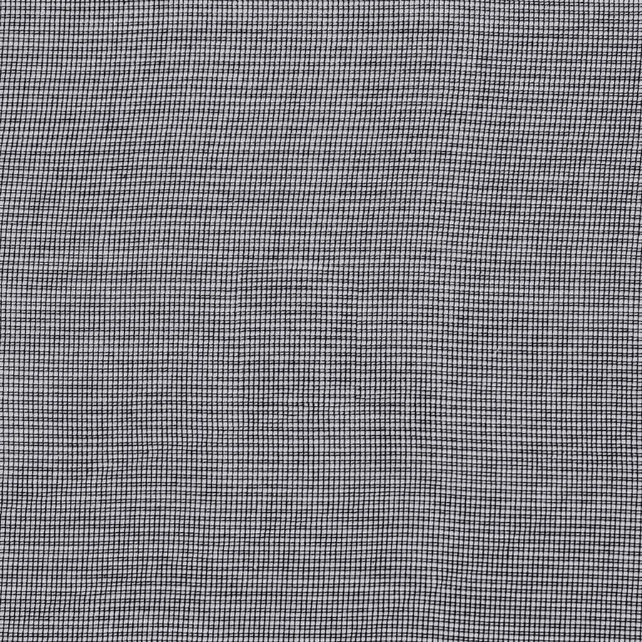 Rideaux en voile avec œillets 2 pcs noir 140x300 cm - 7