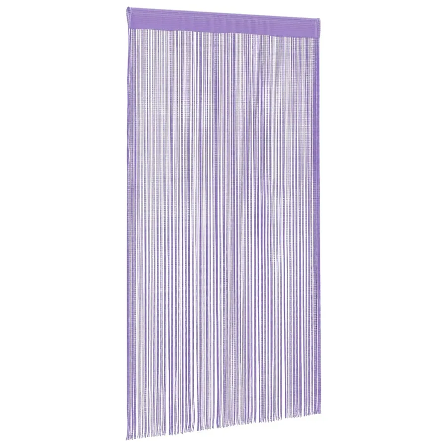 Rideaux à fils 2 pcs violet 100x250 cm - 3