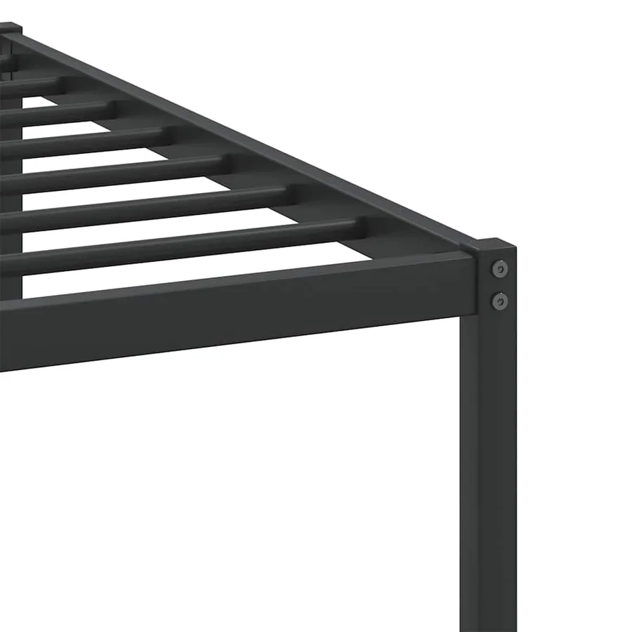 Cadre de lit sans matelas chêne marron 100x190 cm - 10