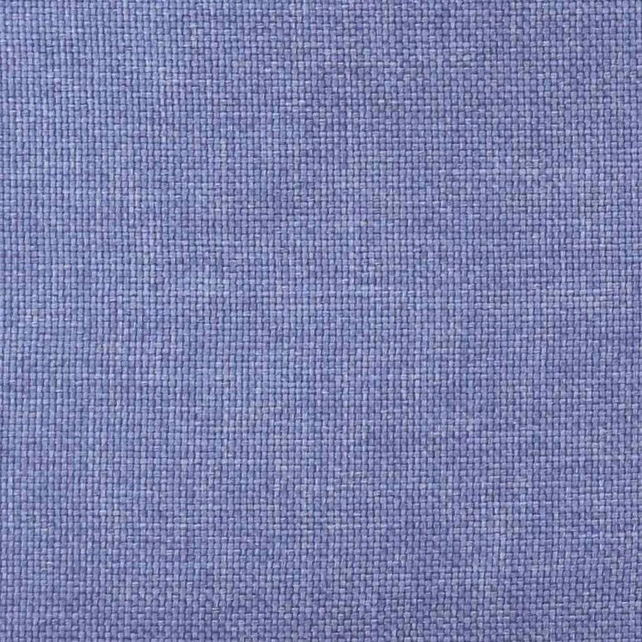 Chaises à manger lot de 6 bleu jean tissu - 8