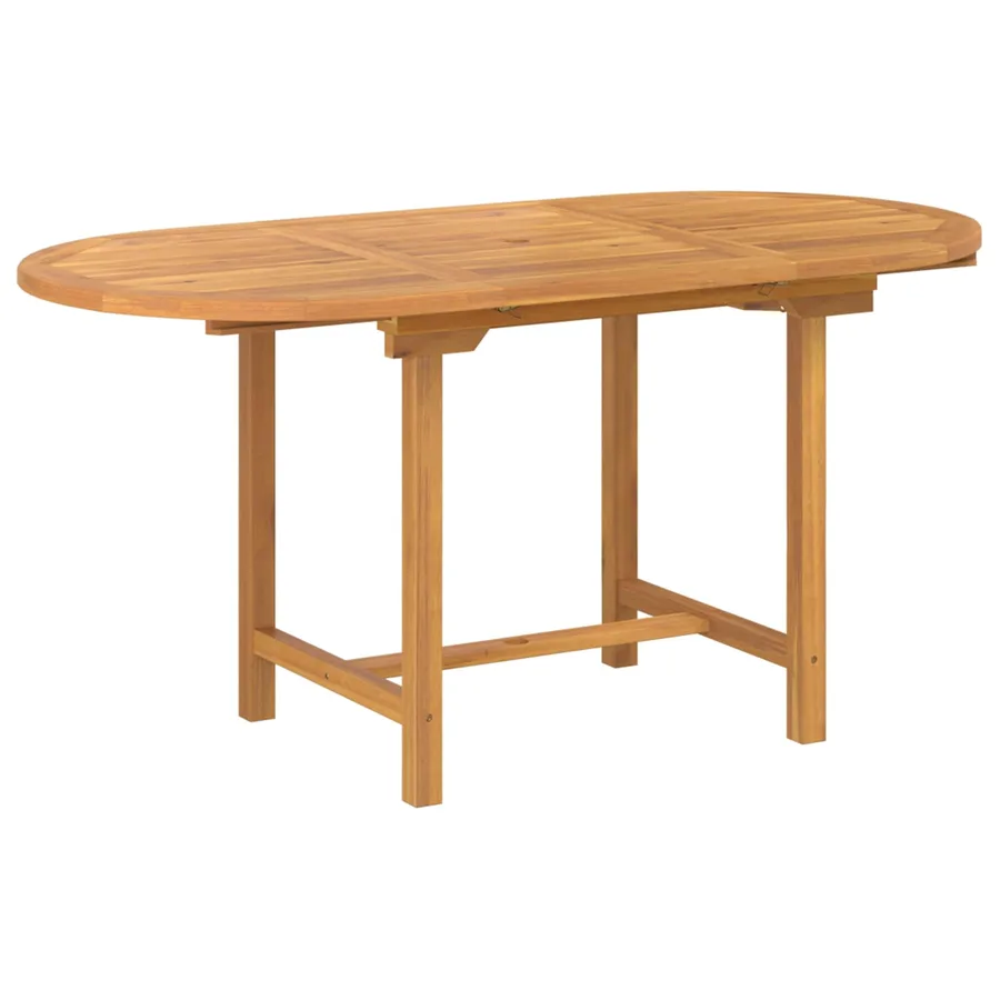 Ensemble de salle à manger pour jardin 5 pcs Marron - 6