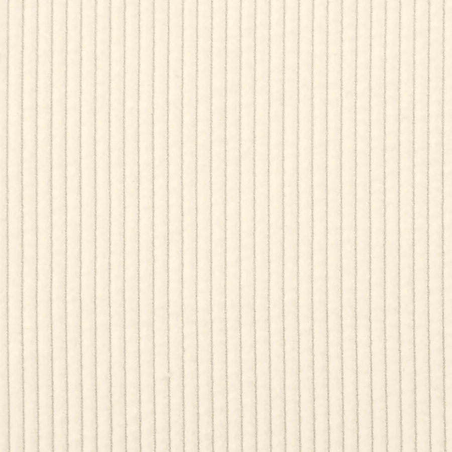 Canapé causeuse crème 109 cm tissu velours côtelé - 7