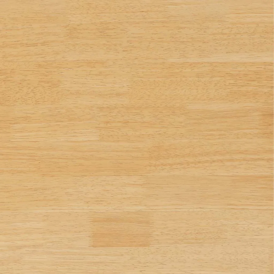 Tabourets de bar 2 pcs blanc bois massif d'hévéa - 10