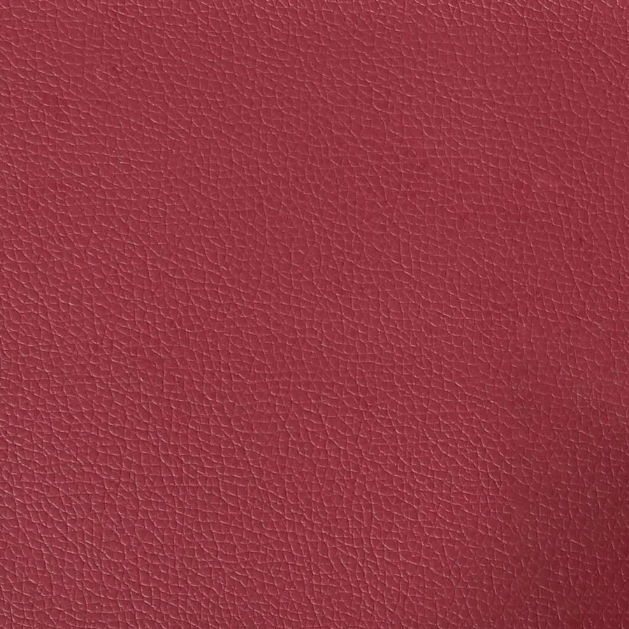 Canapé causeuse rouge bordeaux 110 cm similicuir - 7