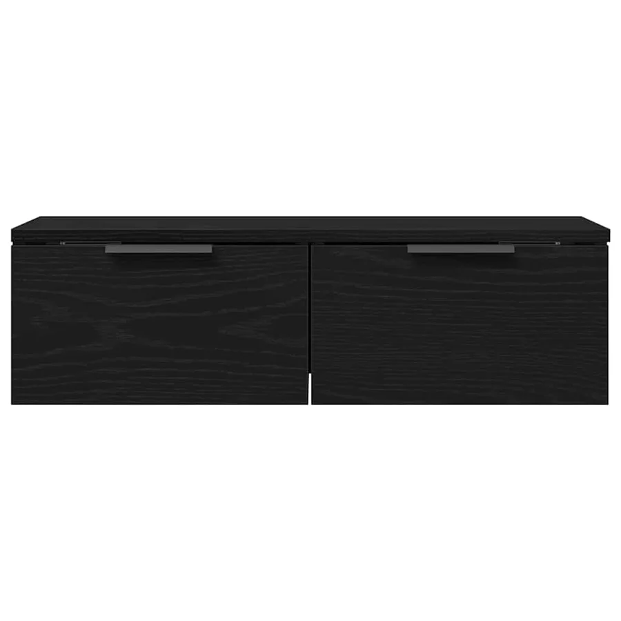 Meuble mural Chêne noir 68 x 30 x 20 cm Bois d'ingénierie - 7