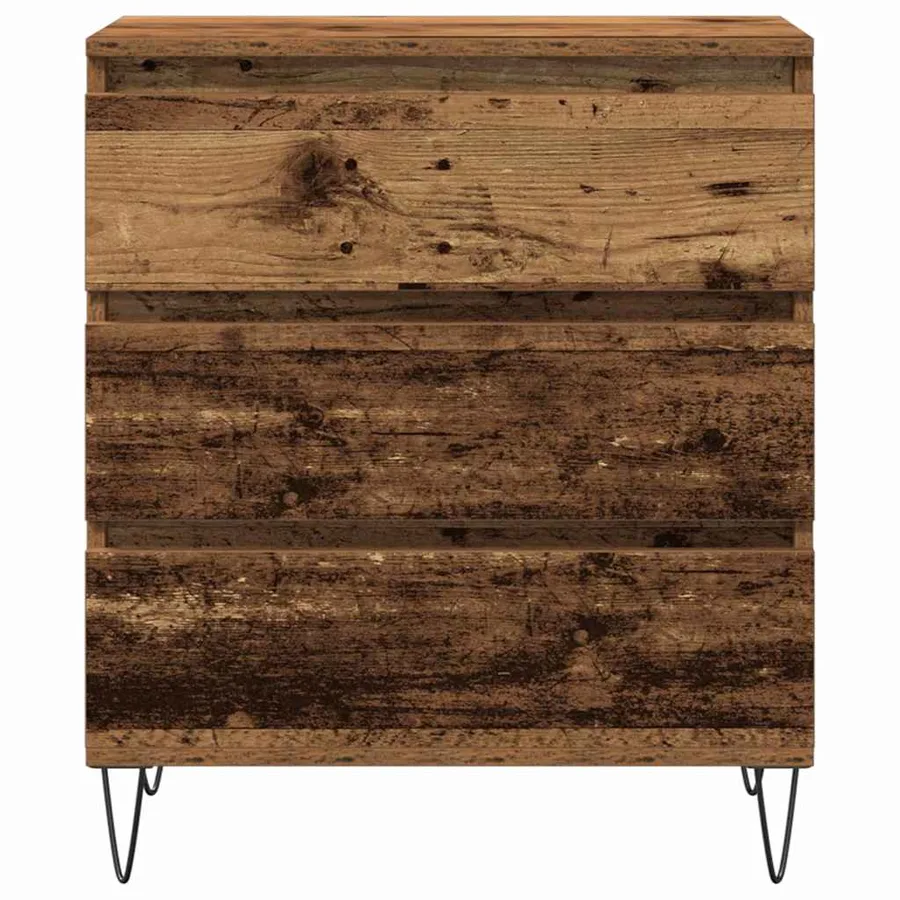 Buffet Bois ancien 60 x 35 x 70 cm Bois d'ingénierie - 6