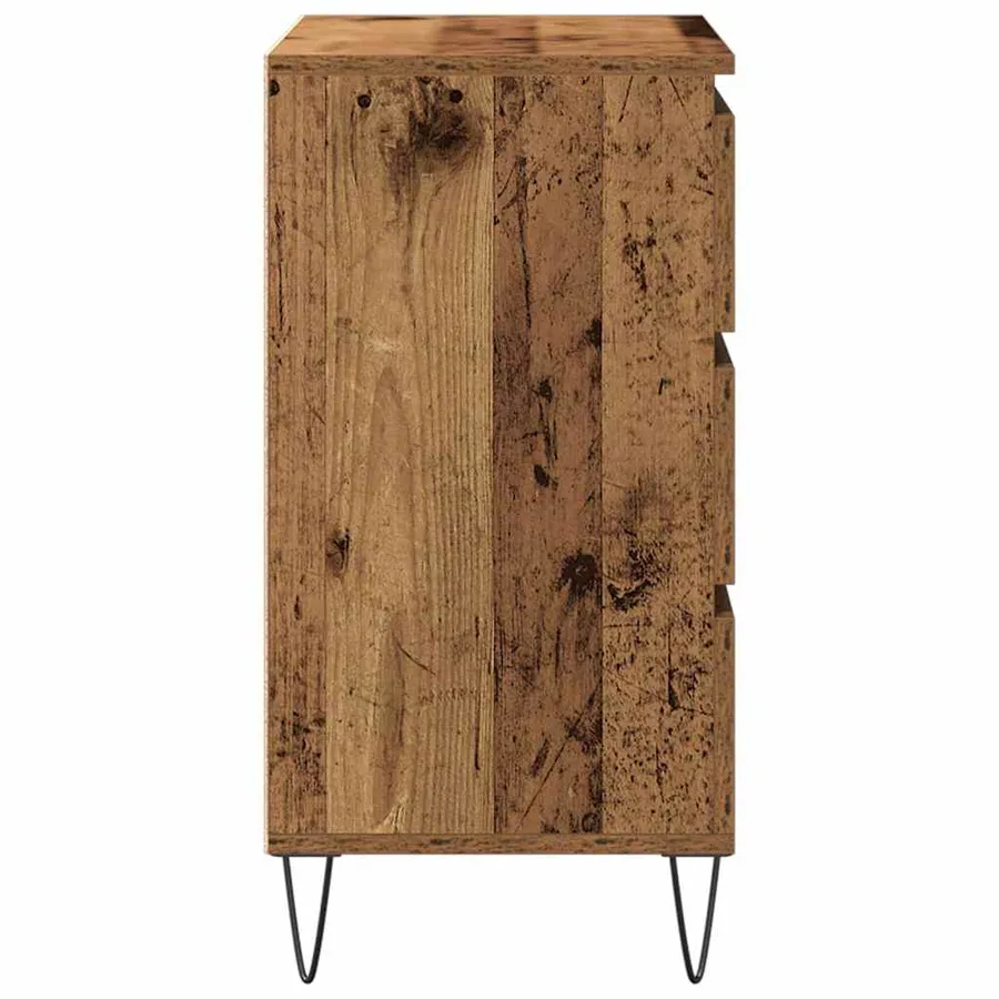 Buffet Bois ancien 60 x 35 x 70 cm Bois d'ingénierie - 7