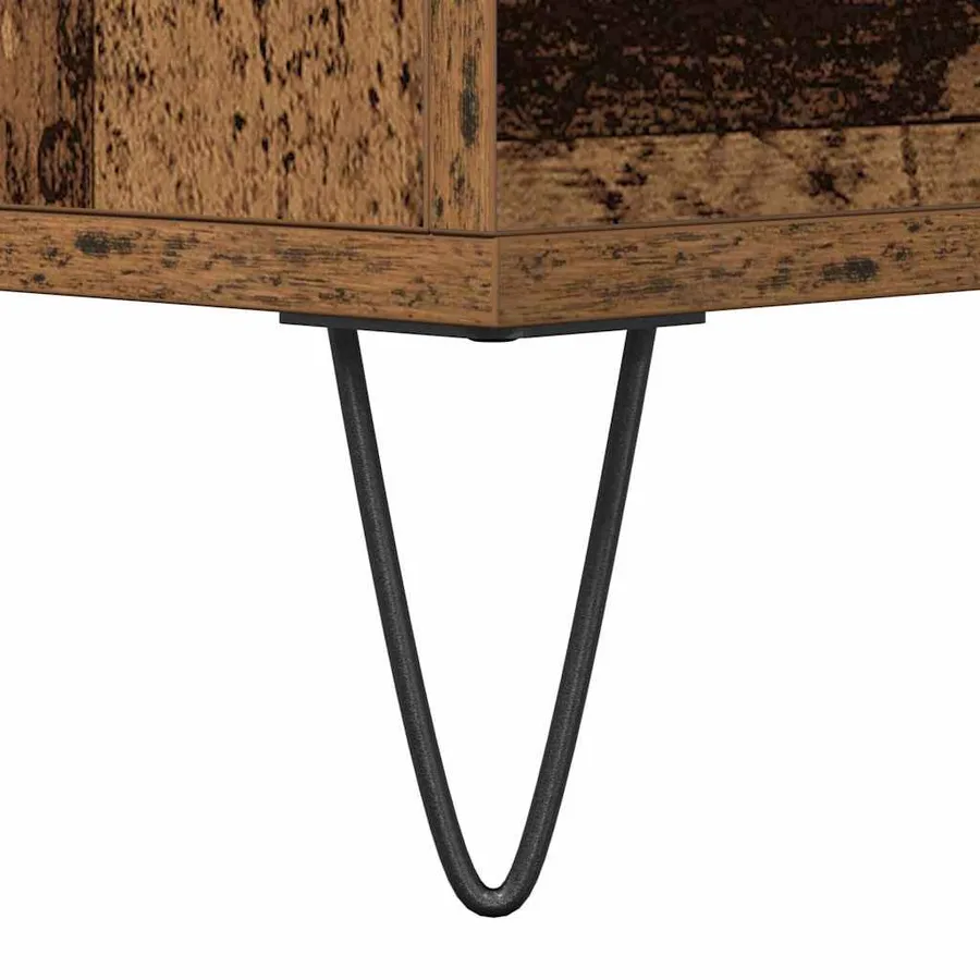 Buffet Bois ancien 60 x 35 x 70 cm Bois d'ingénierie - 9