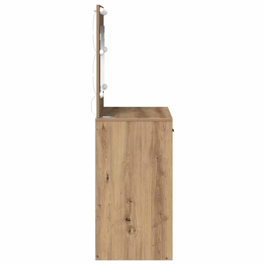 Table de Toilette Chêne artisanal 78,5 x 41 x 135 cm - 6