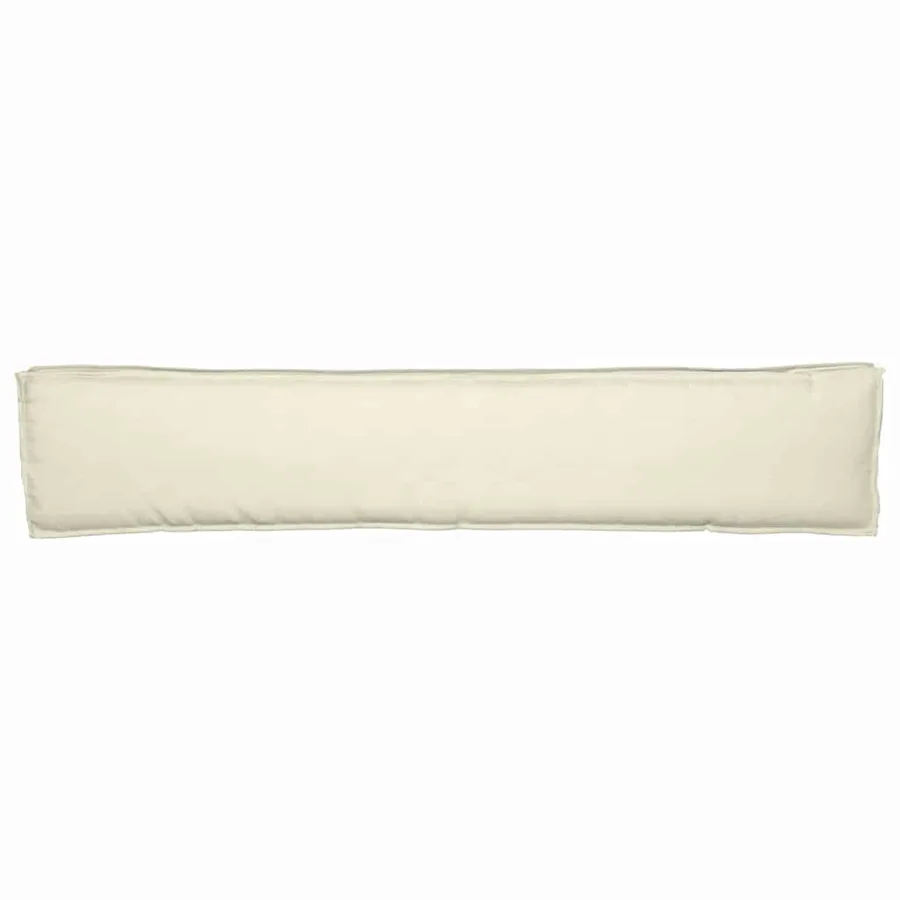 Set de coussins de palette 2 pcs Crème 200 x 40 x 8 cm - 8