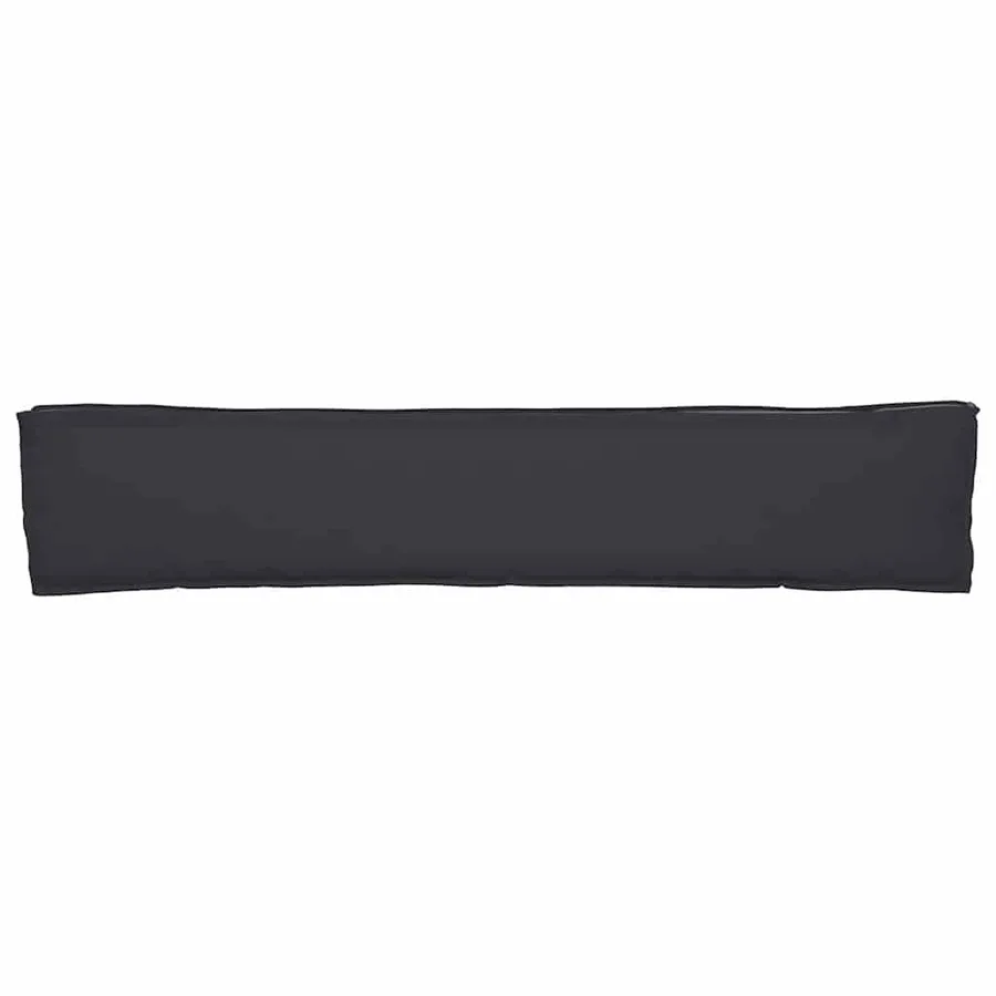 Set de coussins de palette 2 pcs Noir 200 x 40 x 8 cm - 10