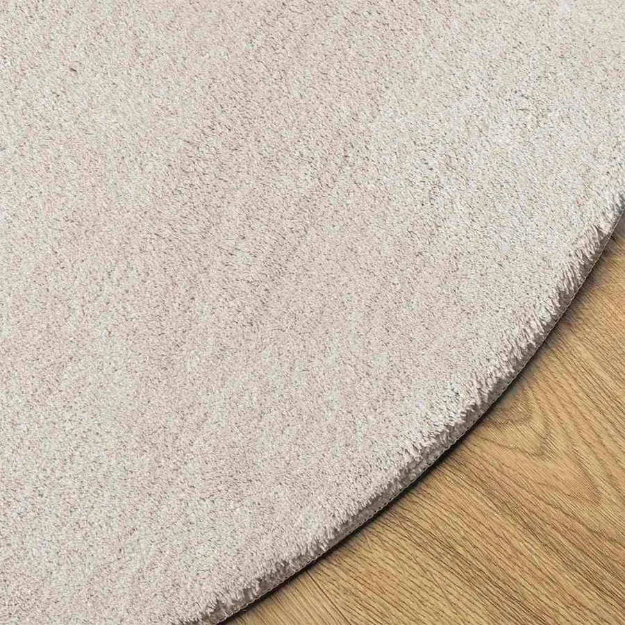Tapis de surface HUARTE Couleur sable 80 x 150 cm Polyester - 4