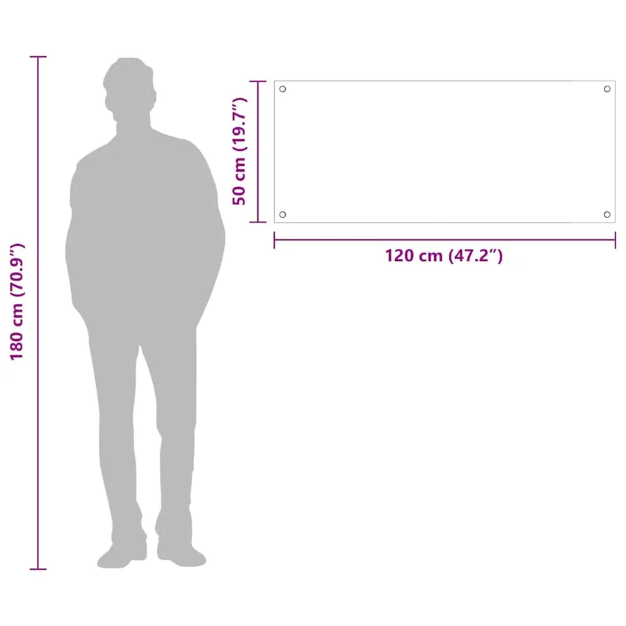 Crédence de cuisine Transparent 120 x 50 cm verre trempé - 10