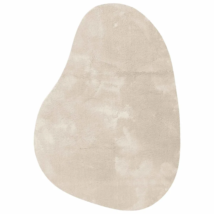 Tapis de surface HUARTE Beige 140 x 200 cm Polyester - 2
