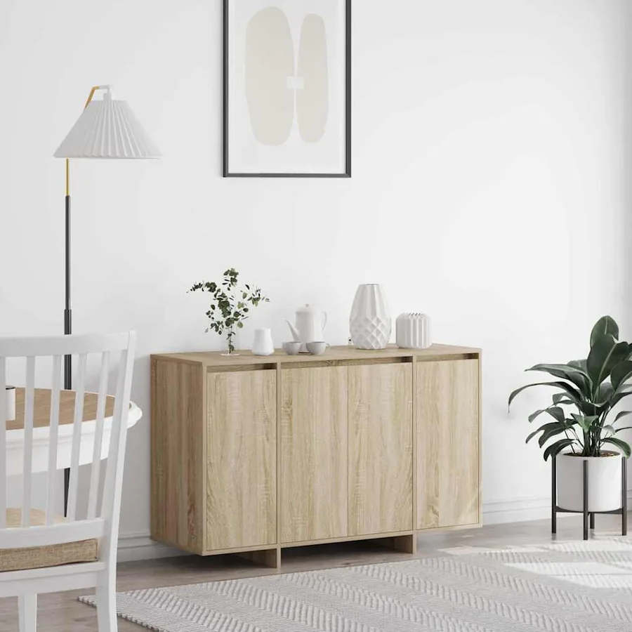 Buffet Chêne sonoma 120 x 41 x 75 cm Bois d'ingénierie