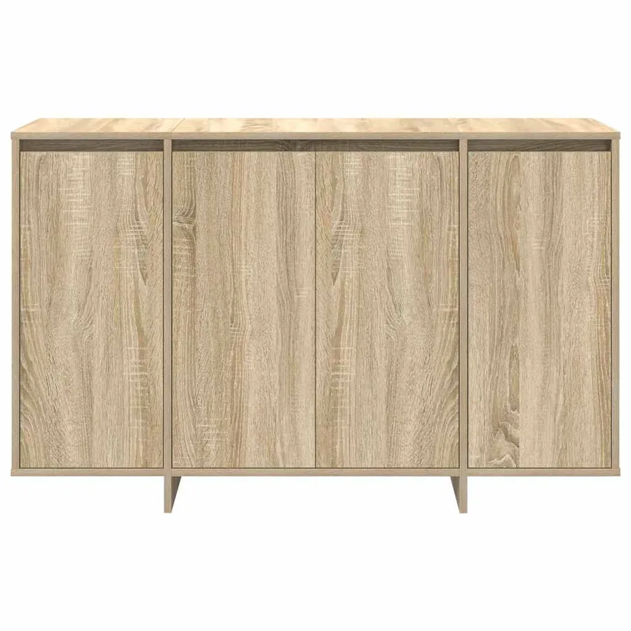 Buffet Chêne sonoma 120 x 41 x 75 cm Bois d'ingénierie - 6