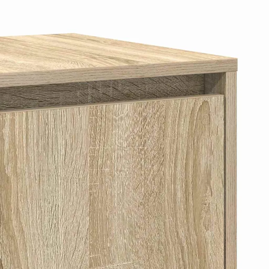 Buffet Chêne sonoma 120 x 41 x 75 cm Bois d'ingénierie - 9