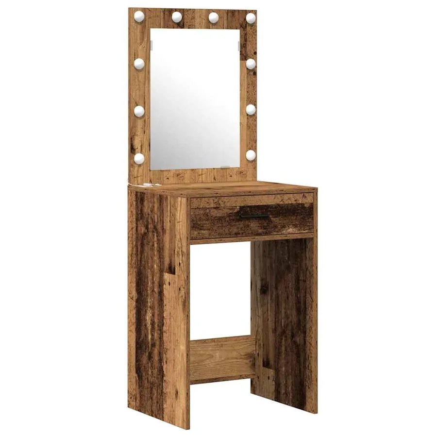 Table de Toilette Marron 50 x 41 x 135 cm Bois d'ingénierie - 5