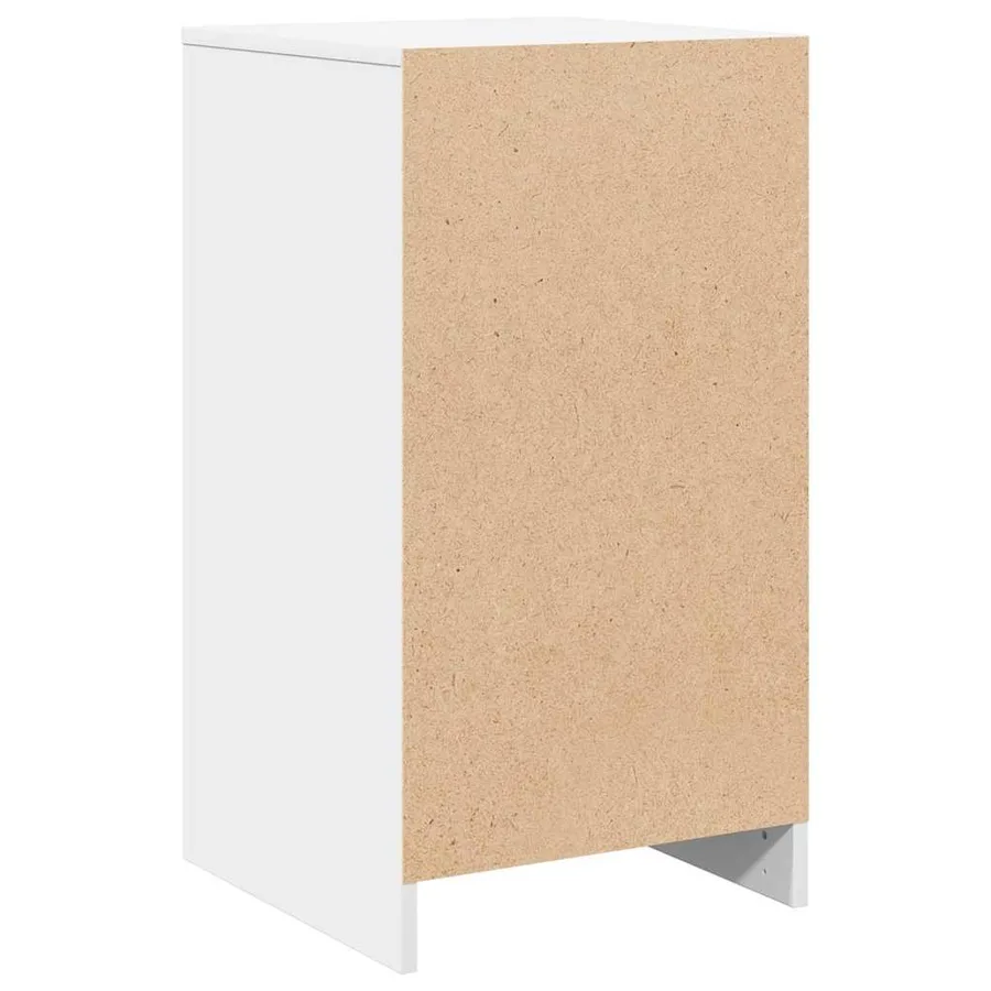 Buffet avec tiroir Blanc 40 x 41 x 75 cm Bois d'ingénierie - 6