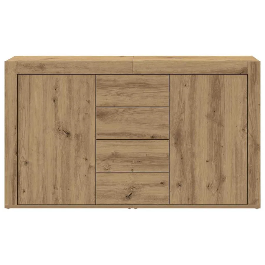 Buffet Chêne artisanal 120 x 36 x 69 cm Bois d'ingénierie - 6